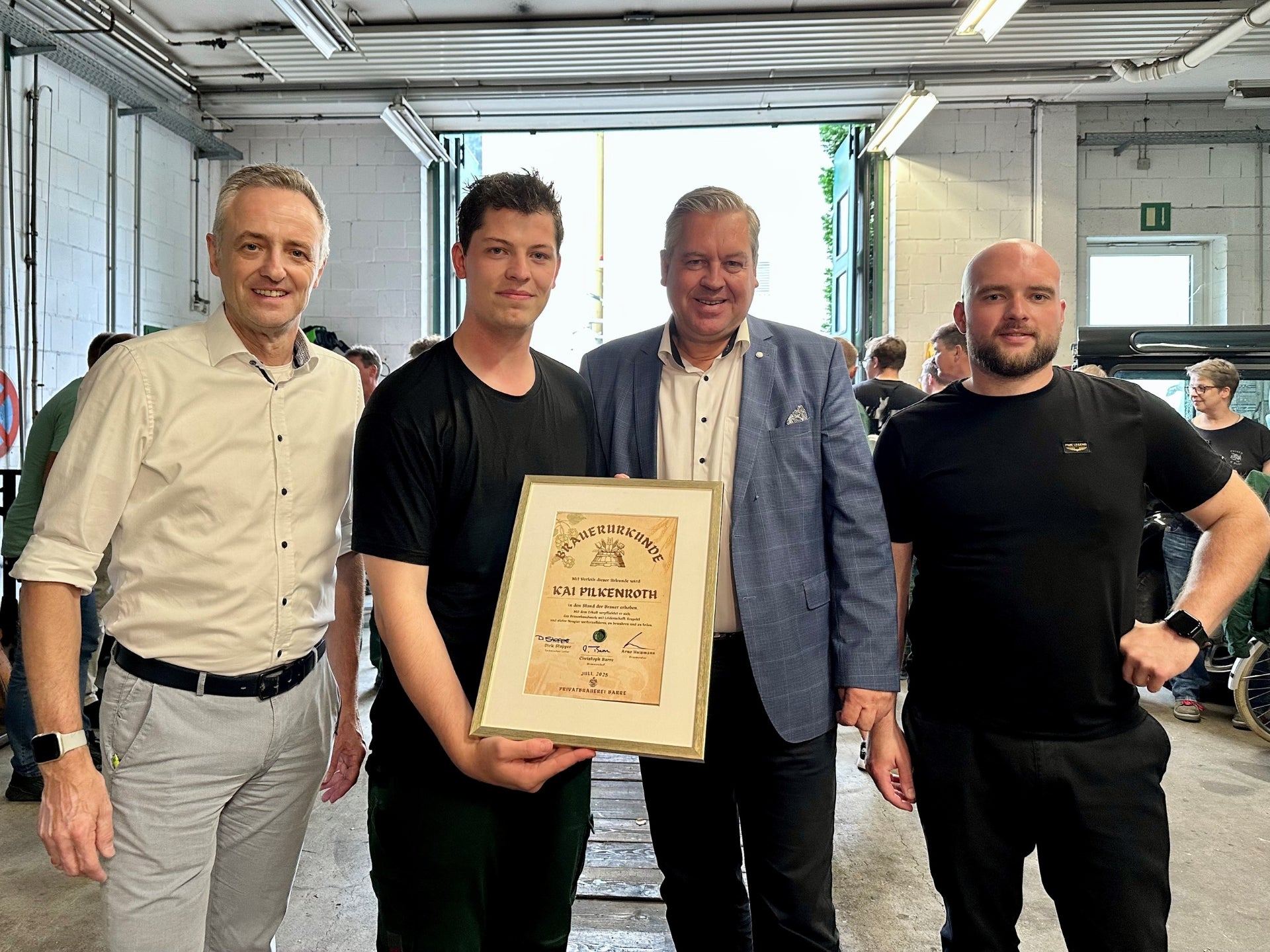 Brauertaufe lässt alte Tradition wieder aufleben!