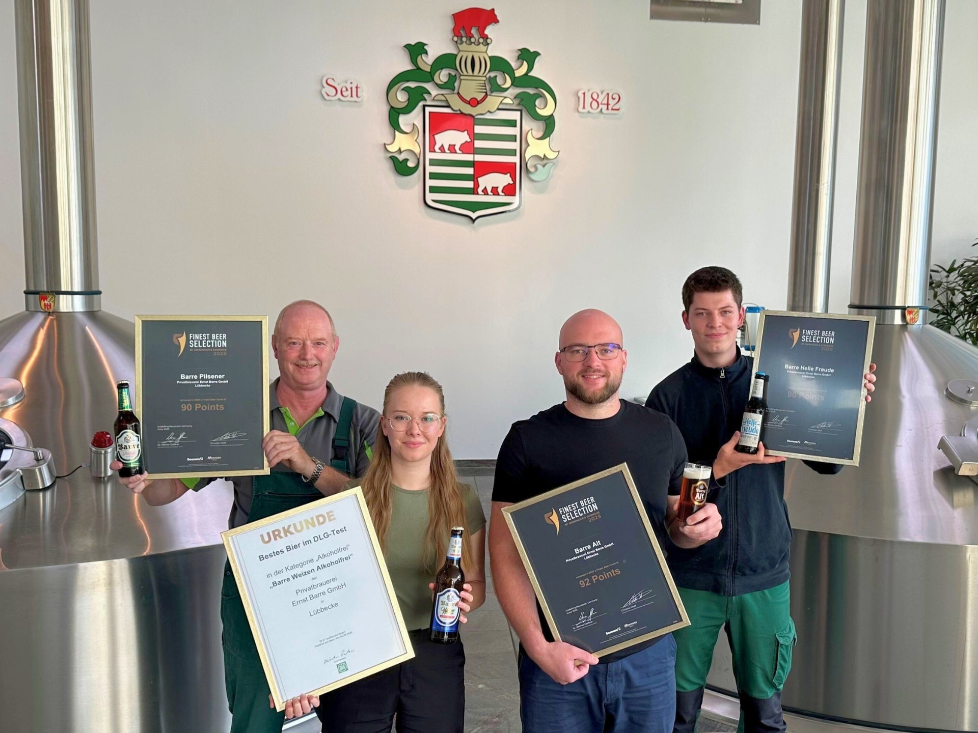 Das beste alkoholfreie Bier Deutschlands kommt von Barre